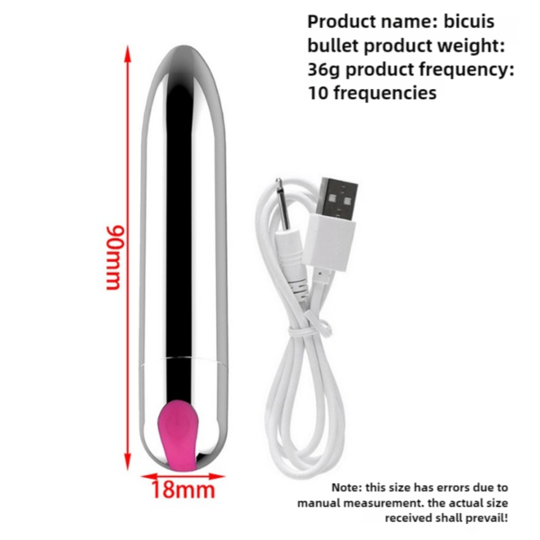 USB charging wireless mini bullet vibrator - Image 3