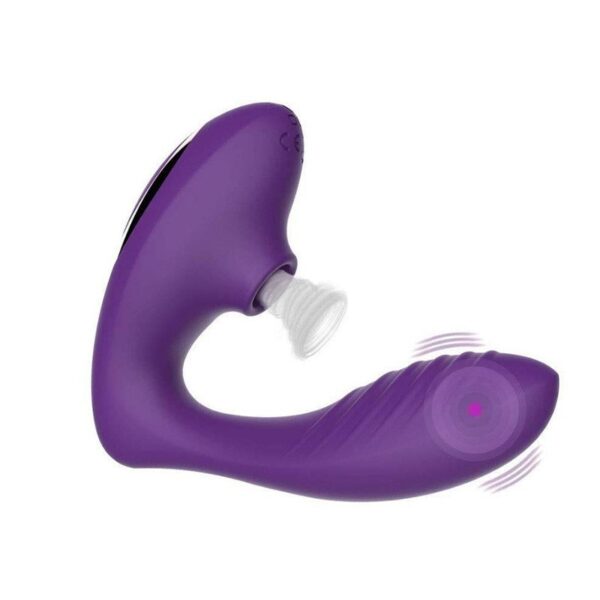 Double-head sucking wearable massager - Image 3