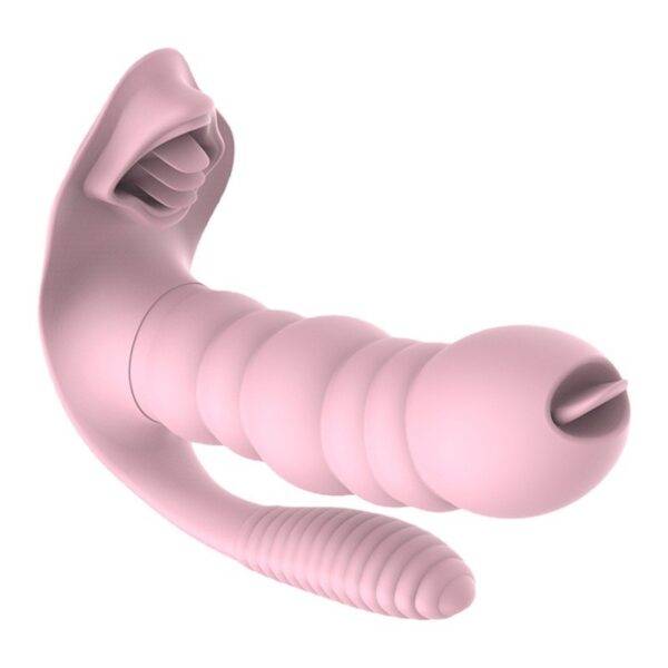 caterpillar tongue licking remote control silent invisible wearable butterfly - Image 2
