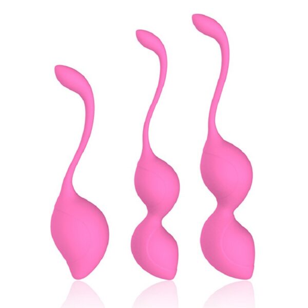 Vagina tightening ball exercise and massage function, set of three - Image 2