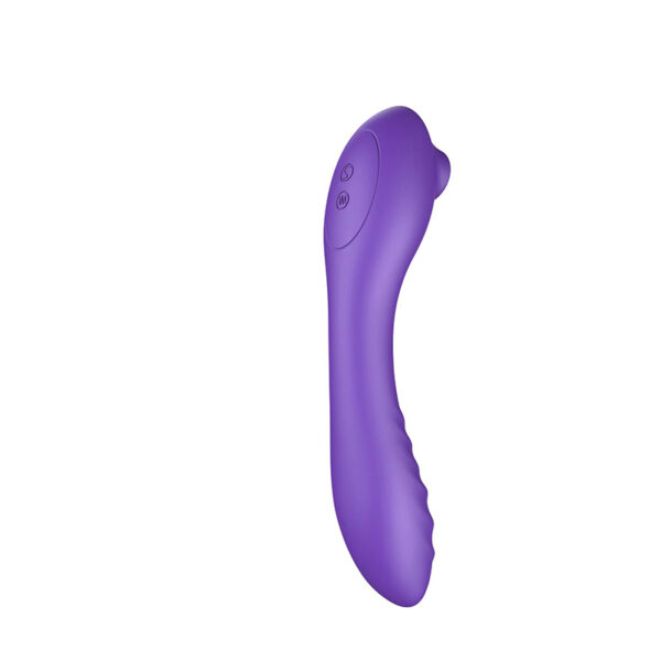 Heating sucking vibrator can be bent to stimulate G-spot and orgasm in seconds, adult toys with magnetic charging - Image 4