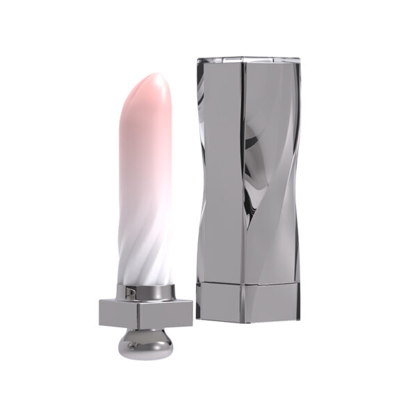 Lipstick vibrator fashionable advanced electroplating shell portable compact female - Image 2