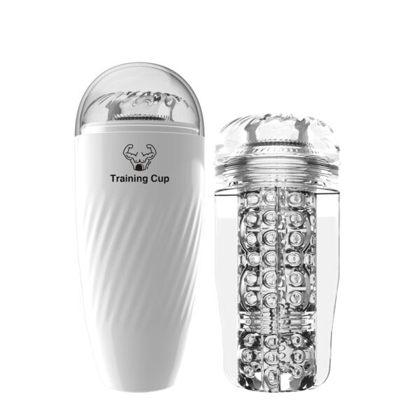 Penis exercise molded aircraft cup