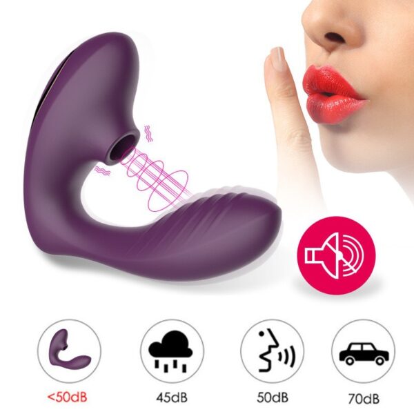 Double-head sucking wearable massager - Image 4