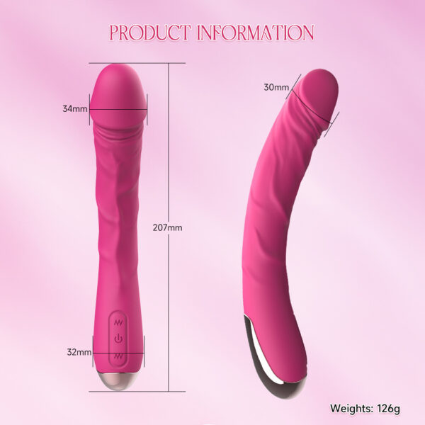 Single shock second generation silicone soft vibrator - Image 2