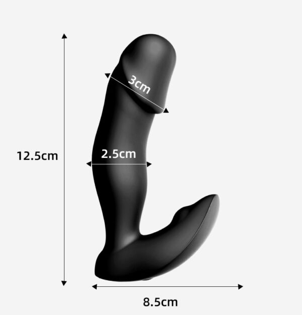 Trigger prostate massager male anal plug vibrator